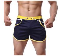Short De Bain Homme Léger Boxer Homme Avec Poche Maillot De Bain Homme Séchage Rapide Shorts Bain Homme Court Caleçon De Bain Homme Respirant Short Bain Homme Piscine Slip De Bain Homme Avec Cordon