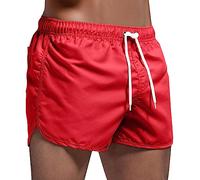 Short De Bain Homme Long avec Poches Séchage Rapide Surf L'été Hawaïen Short De Plage Imprimé Surf Short De Plage Piscine Caleçon De Bain Shorts De Sport Homme