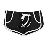 Short De Bain Homme Slip Maillot Boxer Long Boxers Élastique Antidérapant Piscine Grande Taille Arena Mini Anti-Transpiration pour Publique Shorts Maillots Calecons Hommes Sportif Le Noir S