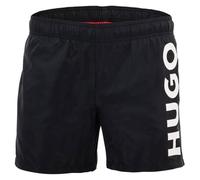HUGO Short de bain entièrement doublé en tissu recyclé à séchage rapide - Style ABAS, 50469303 Noir L