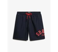 Short de bain imprimÃ©e 16" Superdry Bleu L
