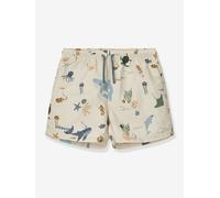 Short de bain imprimé Aiden beige 2A