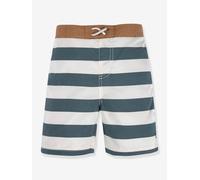 Short de bain LÄSSIG rayé blanc 6/12M(67/74)