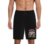 Short De Bain Ne Sois Pas Une Génisse Salée en Pyjama Shorts De Bain Séchage Rapide Boardshort Casual Short De Plage pour Vacances Voyage Surf 3XL
