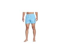Short de bain nike swoosh link bleu