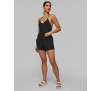 Short De Bain Noir Pour Femmes Nike Swim Cover-ups Nike Swoosh Link Terry Short Nessf257-1