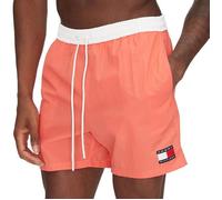 Tommy Hilfiger Medium Drawstring UM0UM03455 Maillot de Bain, Red (Pink Poppy), XL Homme