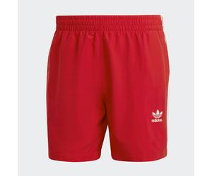 Short de bain Originals Adicolor 3-Stripes Better Scarlet / White L