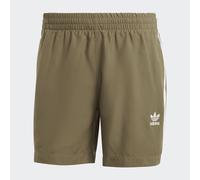 Short de bain Originals Adicolor 3-Stripes Olive Strata / White S