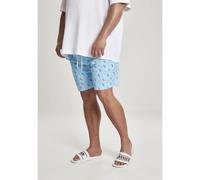 Short de bain pattern grandes tailles Urban Classic basic Bleu 5XL