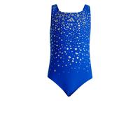Adidas Glitter V-back Swimsuit Bleu 6-7 Years Fille