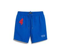 Superdry Maillot de bain Vintage Loco 17 pouces bleu rouge XXL