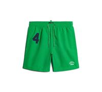 Maillot de bain Superdry Vintage Loco 17 pouces vert bleu marine - S