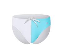Short de bain pour homme - Slip court - String serré - Maillot de bain sexy - Coupe ajustée - Maillot de bain classique - Stretch - Confortable - Décontracté - Blanc - Taille L