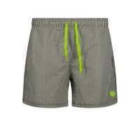 Short de bain rayÃ© CMP Vert M
