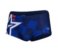 Short de bain - Speedo - Eco+ Placem Dig - Homme - Bleu/rouge 80 cm