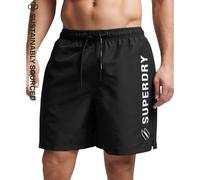Superdry Short de bain homme Code Applque 19inch Noir Taille S