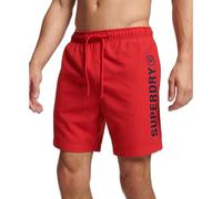 Superdry Code Core Sport 17 Inch Swimming Shorts Rouge XL Homme