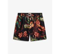 Superdry Hawaiian Print 16 Swimming Shorts Noir S Homme