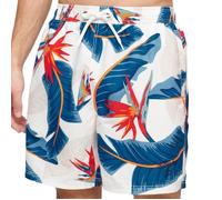 Superdry Hawaiian Print 17´´ Swimming Shorts Multicolore L Homme