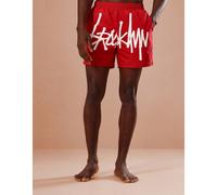 Short de bain Top de gamme avec logo signature imprimé, taille élastique à cordon, porter pour la plage, le surf, les sports et les vacances d'été L,M,S,XL,XS,XXL,XXS,XXXL,XXXXLLettres,UnicoloreTissu 