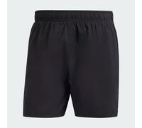 adidas Homme Solid CLX Short-Length Swim Shorts, Black/Lucid Lemon, M