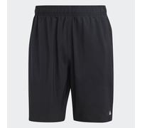 Short de bain uni de longueur classique CLX Black / Lucid Lemon XS