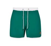 Urban Classics Short de bain Rétro Blanc/Vert XXX-Large Homme
