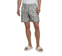 Short de bain Urban Classics Pattern Vert 4XL