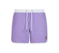 Urban Classics – Short de bain rétro homme – Lavande/Blanc/Marron/Gris – Taille 4XL