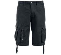 Short de Black Premium by EMP - Bermuda Army Vintage - XS à 7XL - pour Homme - noir XS