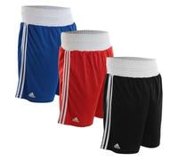 Short de boxe anglaise - Adidas - Bleu et Blanc L