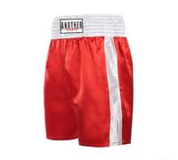 Short de boxe léger pour adultes MMA Sparring (rouge, XXL)