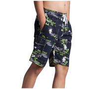 Short de boxe pour plage hawaïenne style victorien Renaissance Short homme Cargo court Bermuda Chino Shorts d'été avec poches et cordon de serrage, jaune, L