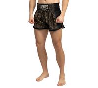 Short de boxe Thaï Benlee Goldstone Noir L