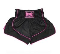 METAL BOXE Short Thaï Siam Noir/Rose S