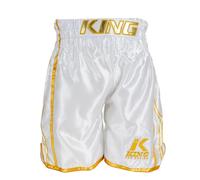 Short de boxe Thaï King Pro Boxing XK 2 Blanc XL