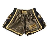 Short de boxe Thaï Métal Extrem military-S-Vert Vert G