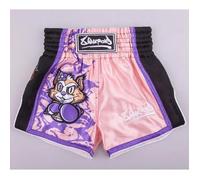 Short de combat Muay Thai enfant 8 Weapons Jenny - pink 3-4 ans