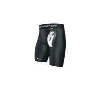 Shock Doctor Short de compression Core Bioflex Coquille de protection Noir XL