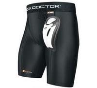 Short de compression avec coquille de Baseball Shock Doctor Bioflex cup pour Adulte Taille - S G