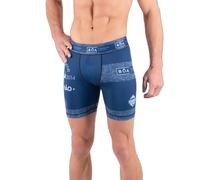 Short de compression Boa Fightwear Jogo no chão Bleu M