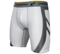 Short de compression coulissant en polyester/?lasthanne Champro Wind Up avec bonnet You