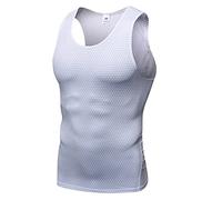 Short De Compression De Sport à SéChage Rapide pour Hommes, DéBardeur De Fitness à Haute éLasticité, Gilet De Course à Pied De Yoga 1053