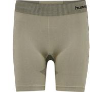 Short de compression femme Hummel hmlfirst training Vert XS/S