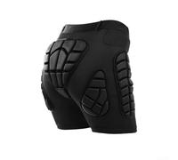 Short de compression pour le ski, le snowboard, le patinage sur glace, la descente avec tissu anti-transpiration et flexibilité totale (taille L)