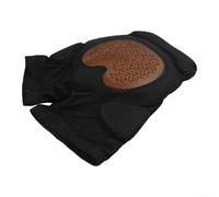 Short de compression respirant pour adultes avec rembourrage en EVA pressé à chaud, ajustement flexible pour hanches, coccyx, cuisses, ski et snowboard (taille S)