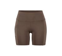 Short de course pour femmes Craft PRO Trail Short Tights 2 marron S