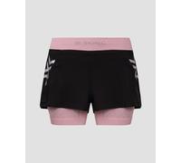 Short De Course Pour Femmes X-bionic Twyce Race 2in1 Shorts Twr500s24w-p081