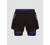 Short De Course Pour Hommes X-bionic Twyce Race 2in1 Shorts Twr500s24m-a012 L